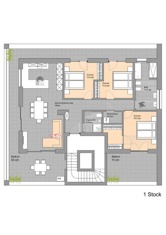 Family Apartment Julia Tramin an der Weinstraße Buitenkant foto
